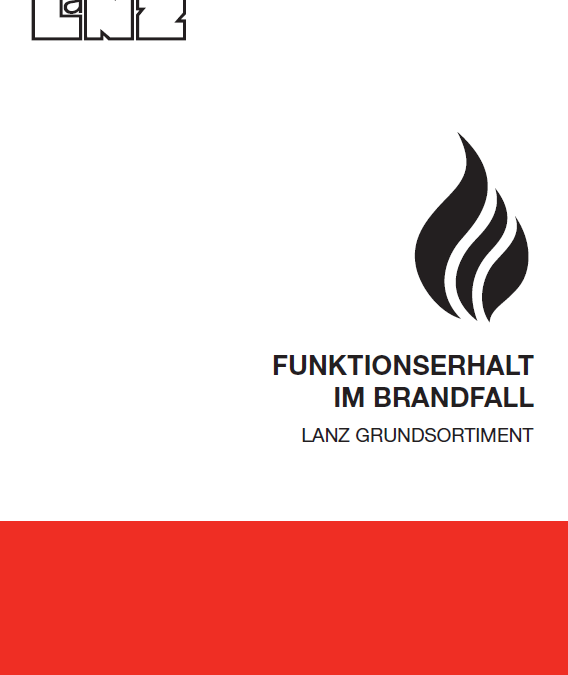 Cover - Lanz Brandschutz Grundsortiment